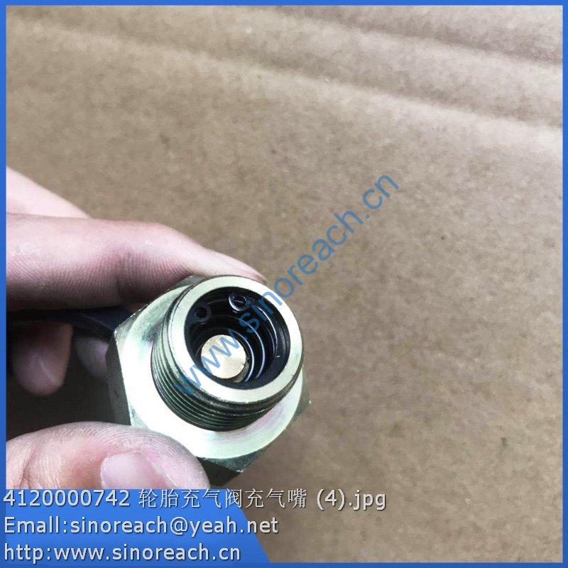 4120000742 Tire inflation valve inflation nozzle for SDLG spare 